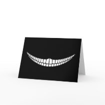 Cheshire Grin Greeting Card