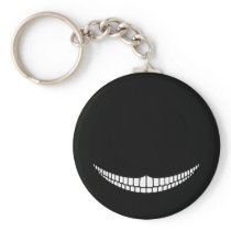 Cheshire Grin Keychains