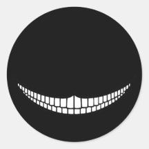 Cheshire Grin Stickers