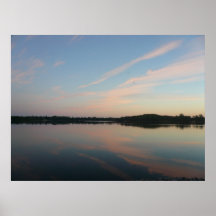 Chesley Lake sunset Posters