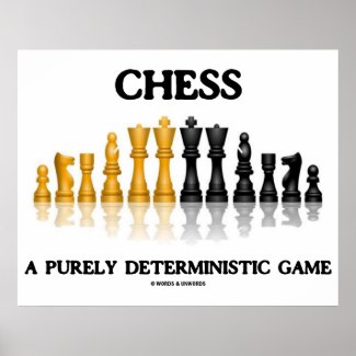 Chess A Purely Deterministic Game (Reflective Set) Print