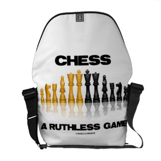 Chess A Ruthless Game (Reflective Chess Set) rickshawmessengerbag