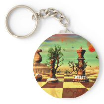 Chess art, chess rules, chess openings, key chain
