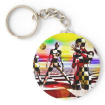 Chess Art Keychains