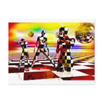 Chess Art Post Cards