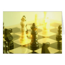 Chess Board Greeting Card