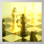 Chess Board Poster Print