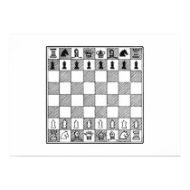Chess Board Print