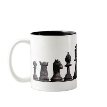 Chess Border Mug mugs