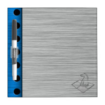 Chess; Brushed Metal-look Dry Erase Whiteboards