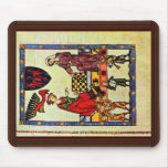 Chess,  By Meister Der Manessischen Liederhandsch Mousepads