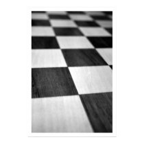 Chess / Checker Board posters