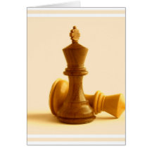 Chess Checkmate  Greeting Card
