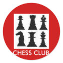 CHESS, CHESS CLUB stickers