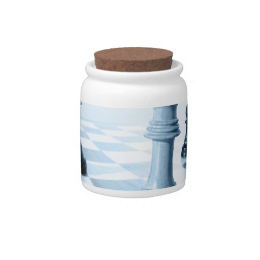 Chess Design  Candy Jar