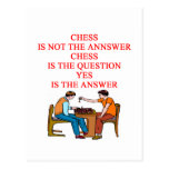 chess design post card