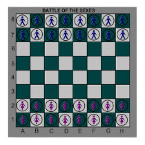 Chess for the Sexes posters