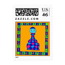 Chess Game Correspondence Postal Stamp STAMPS