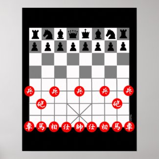 Chess games poster