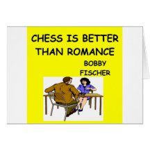 CHESS GREETING CARD