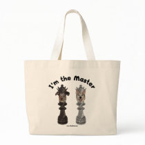 Chess I'm the Master Dog Bags