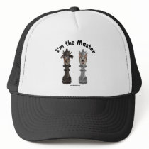 Chess I'm the Master Dog Hats