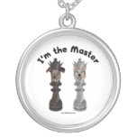 Chess I'm the Master Dog Pendants