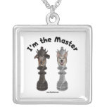 Chess I'm the Master Dog Custom Necklace