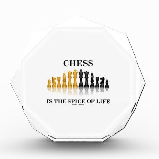 Chess Is The Spice Of Life (Reflective Chess Set) Awards