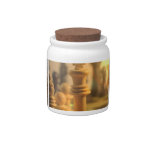 Chess King  Candy Jar