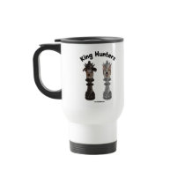 Chess King Hunters Dogs Coffee Mug