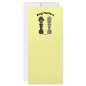 Chess King Hunters Dogs Rack Card
