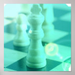 Chess King Poster
