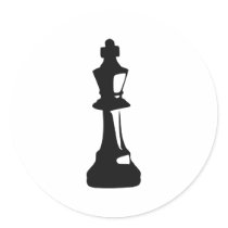 Chess - King stickers by Thinkdifferent Chess - King stickers