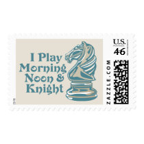 Chess Knight postage by techatfirstsite_II Chess Knight postage