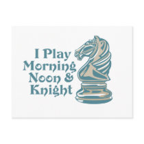 Chess Knight postcards by techatfirstsite_II Chess Knight postcards