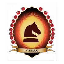 Chess Mandorla posters