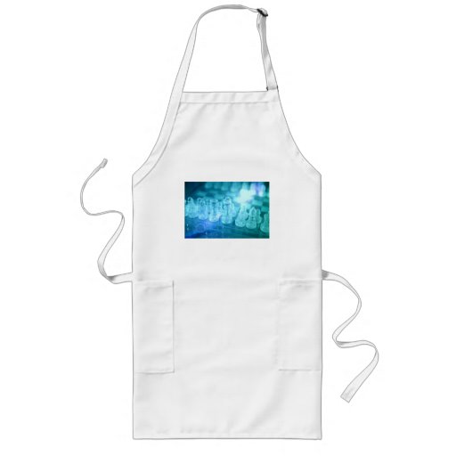 Chess Match Long Apron