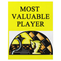 CHESS most valuable player flyers