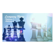 Chess Moves Business Cards
