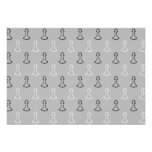 Chess Pattern. Custom Invitation