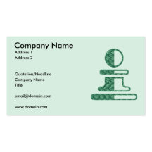 Chess Pawn Business Card