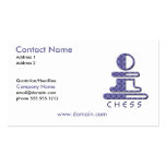 Chess Pawn Business Card