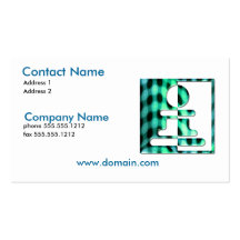 Chess Pawn Business Card