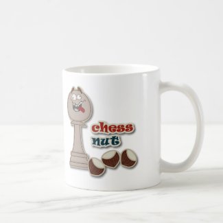Chess Pawn, Chess Nuts and Chestnuts Coffee Mug
