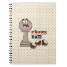 Chess Pawn, Chess Nuts and Chestnuts Notebook