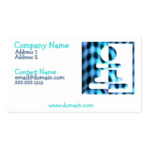 Chess Pawn Design Business Card