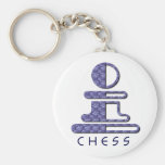 Chess Pawn Design Keychain