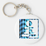 Chess Pawn Design Keychain