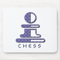 Chess Pawn Design Mousepad